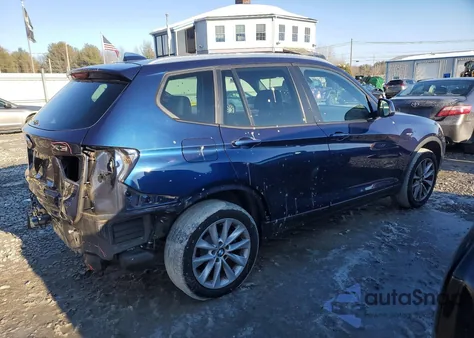 2015 BMW X3 xDrive28D из США, поврежденный, VIN 5UXWY3C5XF0N86421